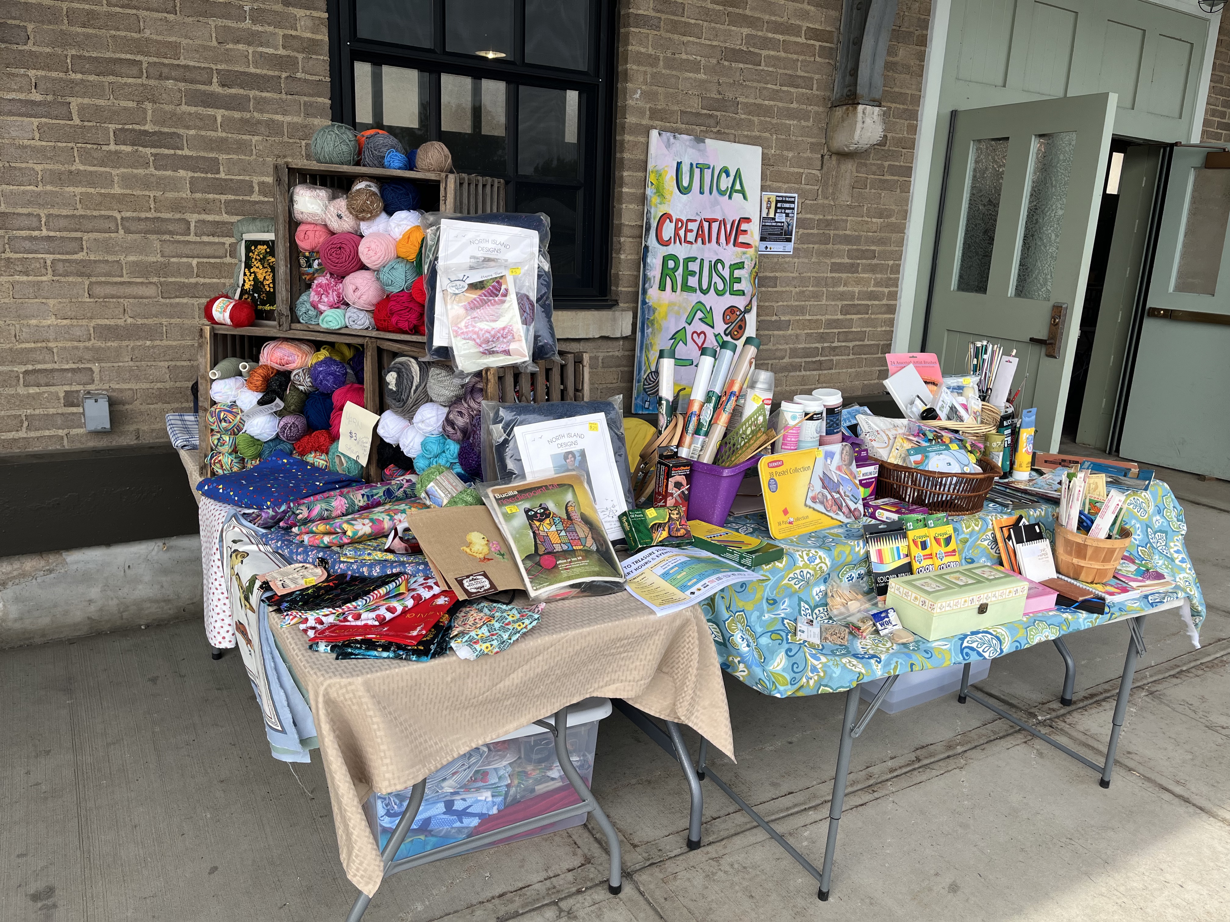Utica Creative Reuse Shop at the Oneida County Public Market