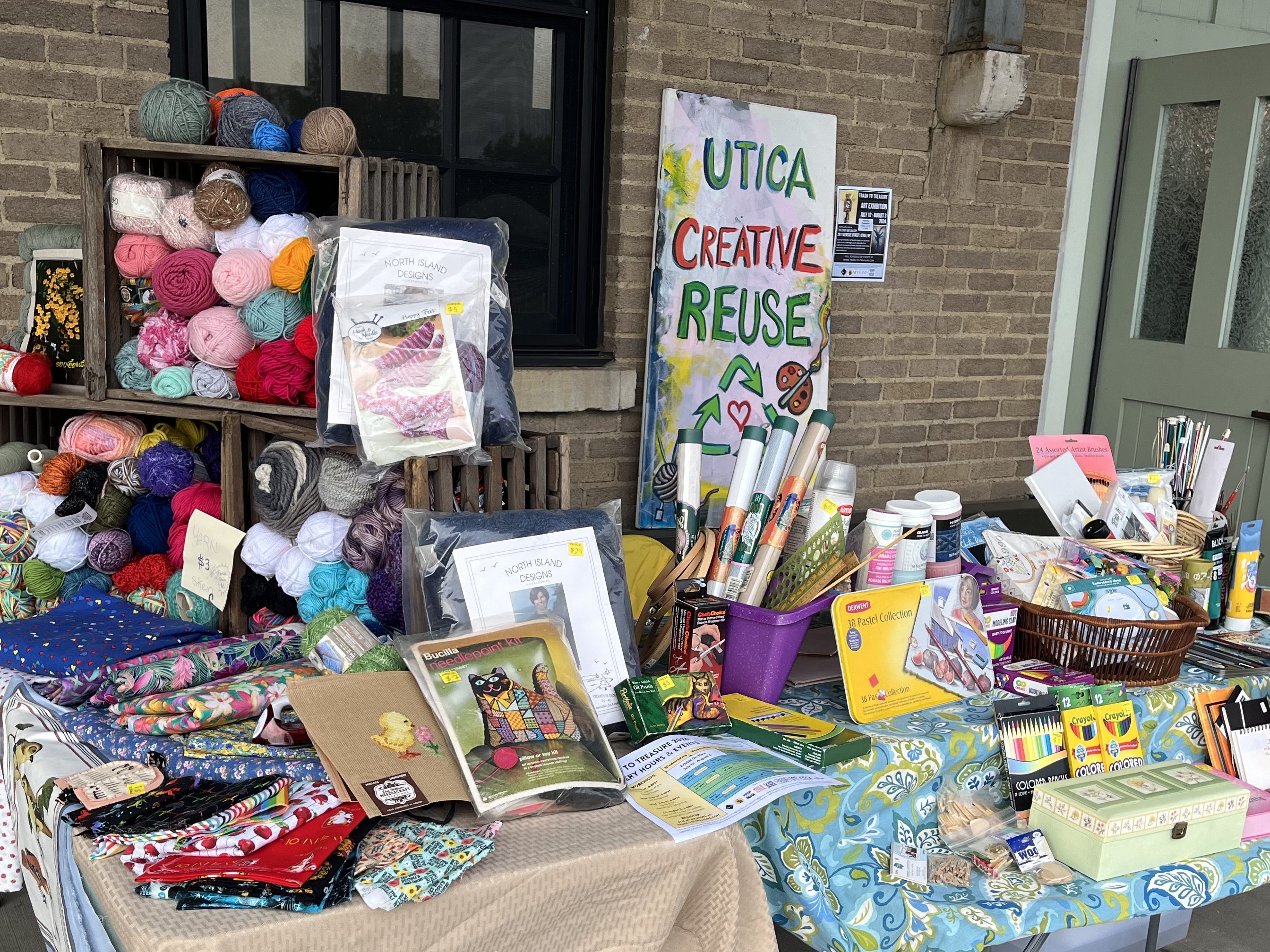 Utica Creative Reuse Shop at the Oneida County Public Market