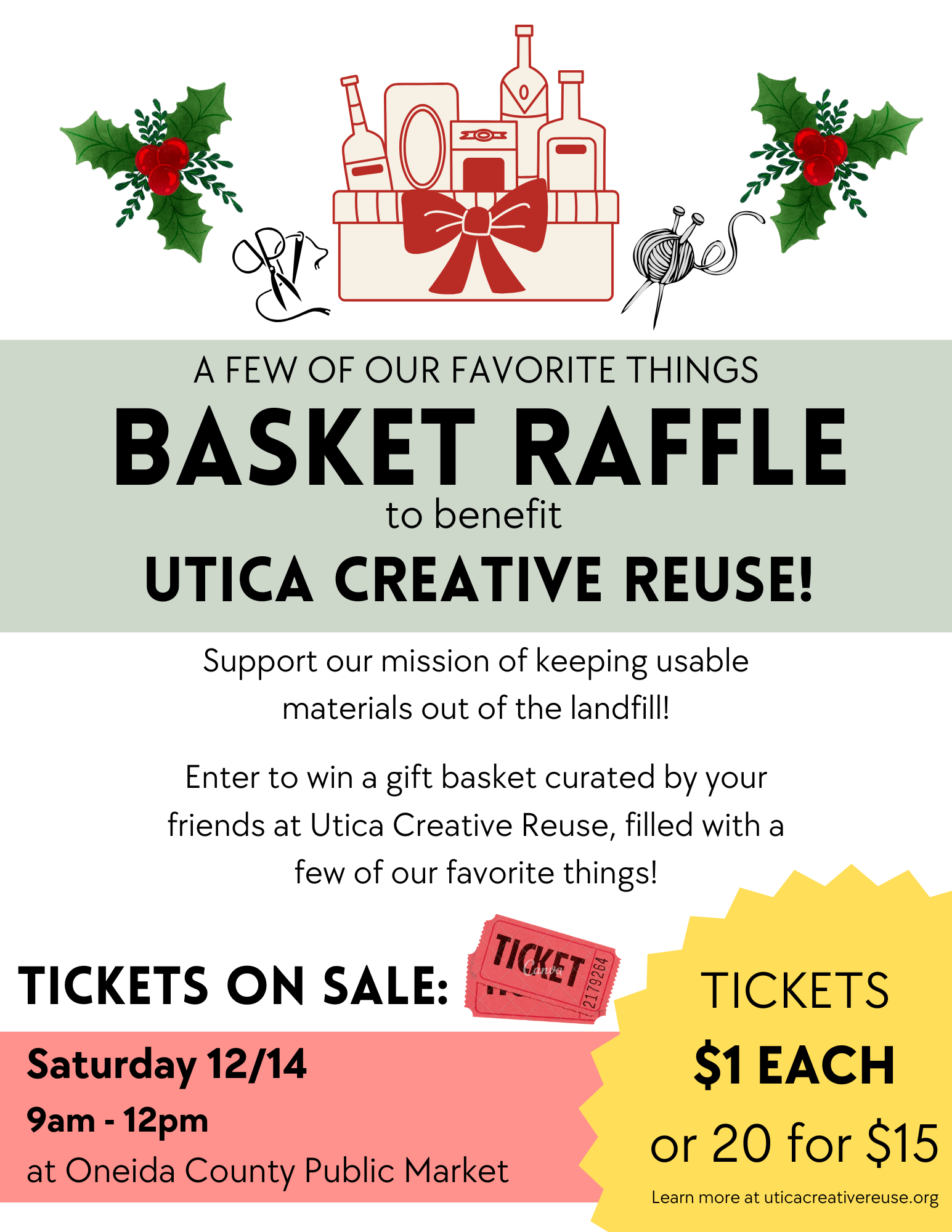 2024 Holiday Basket Raffle